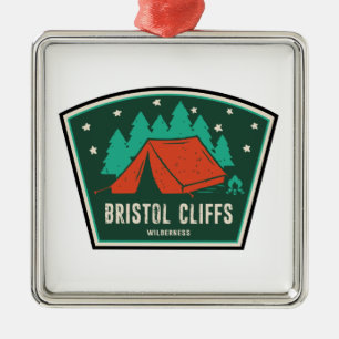 Ornamento De Metal Bristol Cliff Wilderness Vermont Camping