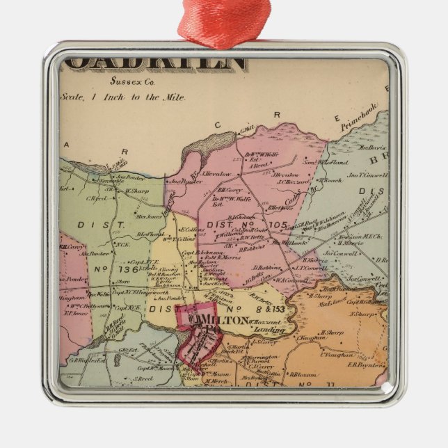 Ornamento De Metal Broadkiln (Frente)