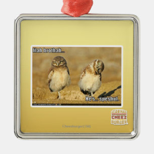 Ornamento De Metal Brothah do Mah