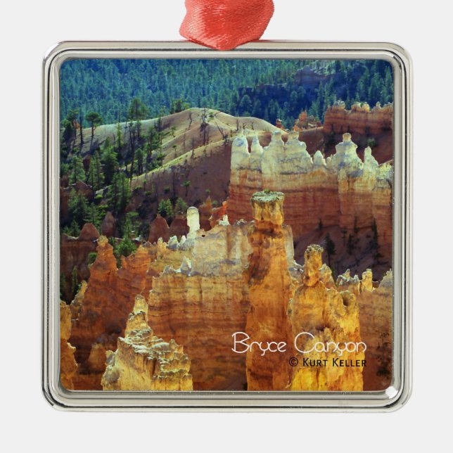 Ornamento De Metal Bryce Canyon (Frente)