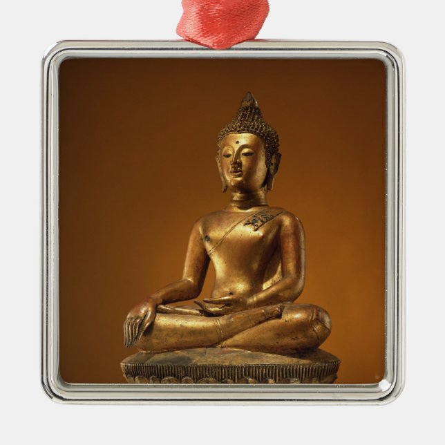 Ornamento De Metal Buddha (Frente)