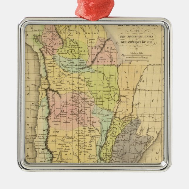 Ornamento De Metal Buenos Aires (Frente)