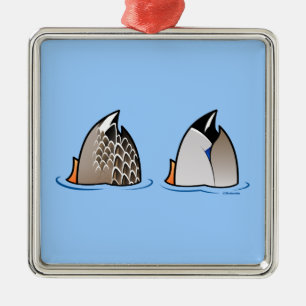 Ornamento De Metal Bumbuns do pato