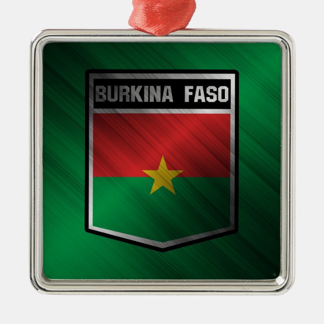 Ornamento De Metal Burkina Faso (Frente)