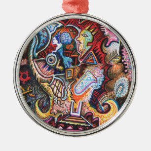 Ornamento De Metal Busca_Alquímica