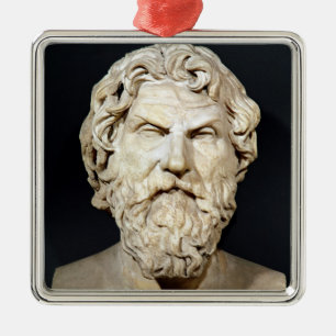 Ornamento De Metal Busto de Antisthenes