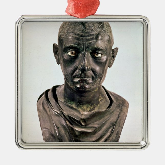 Ornamento De Metal Busto de Publius Cornelius Scipio 'Africanus (Frente)