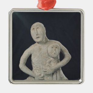 Ornamento De Metal Busto de uma deusa da mãe