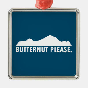Ornamento De Metal Butternut, por favor