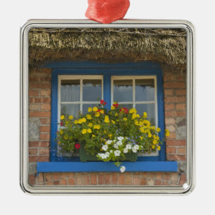 Ornamento De Metal Cabana de colmo, Adare, Condado de Limerick,