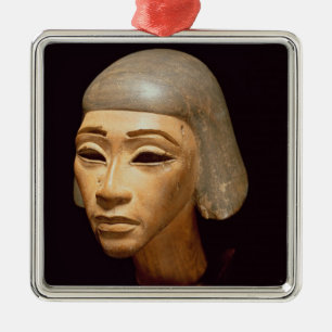 Ornamento De Metal Cabeça de um Harpist, de diga EL-Amarna,