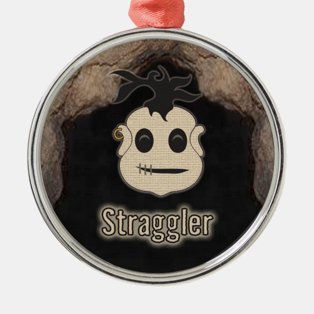 Ornamento De Metal Cabeças Voodoo ~ Caverna (Frente)