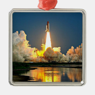 Ornamento De Metal Cabo Canaveral Launch Pad