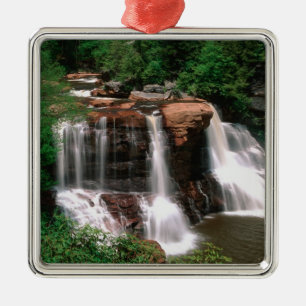 Ornamento De Metal Cachoeira Blackwater, Virgínia Ocidental, cênica,