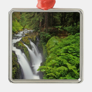 Ornamento De Metal Cachoeira Sol Duc no Parque Nacional Olímpico em 2