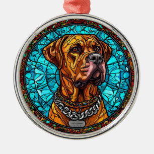 Ornamento De Metal Cachorro Fofo