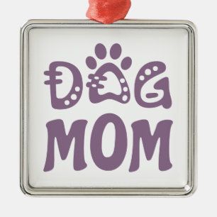 Ornamento De Metal Cachorro Mãe