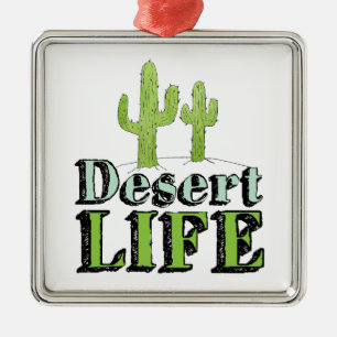 Ornamento De Metal Cactus Tree Desert Plantas Cactus Painting