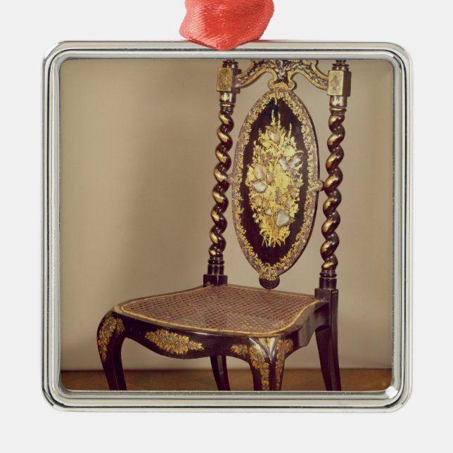 Ornamento De Metal Cadeira, mediados do século XIX (Frente)