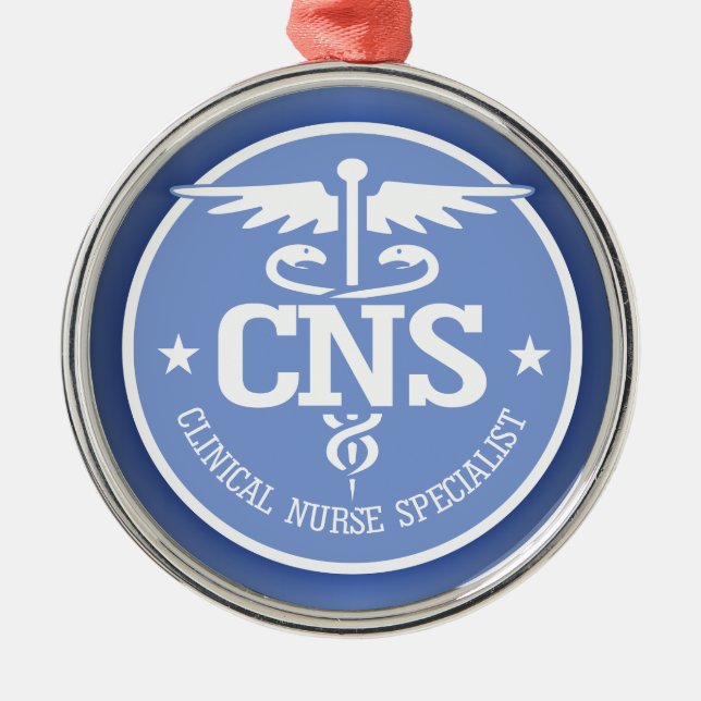 Ornamento De Metal Caduceus CNS 2 (Frente)