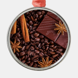 Ornamento De Metal café