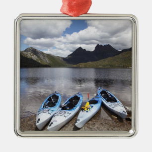 Ornamento De Metal Caiaques, Cradle Mountain e Dove Lake, Cradle