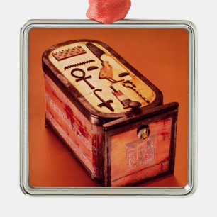 Ornamento De Metal caixa Cartouche-dada forma