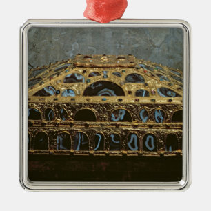 Ornamento De Metal Caixão da ágata