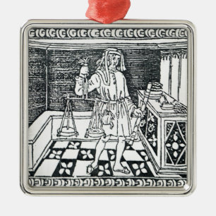 Ornamento De Metal Cambiador de dinheiro