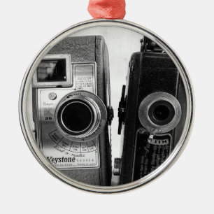 Ornamento De Metal Câmeras do vintage