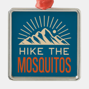 Ornamento De Metal Caminhe pela Mosquito Range Colorado Sunburst