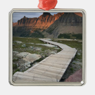 Ornamento De Metal Caminho de barco na Waterton Glacier International
