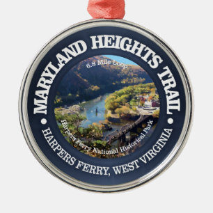 Ornamento De Metal Caminho de Maryland Heights
