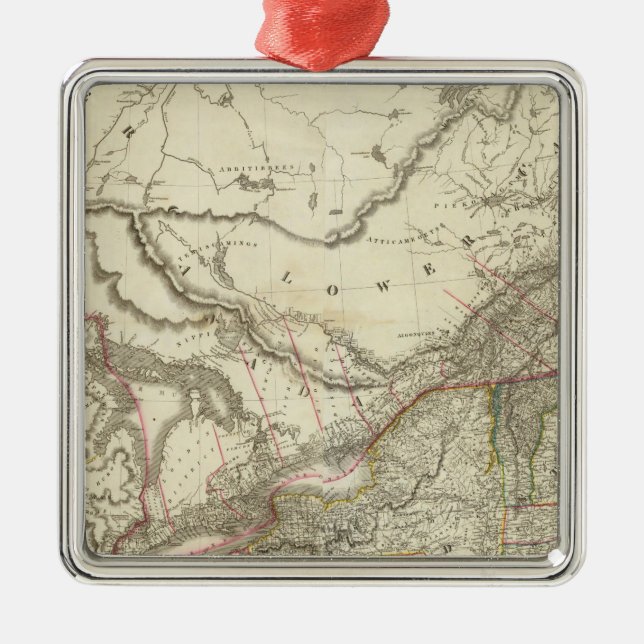 Ornamento De Metal Canadá 11 (Frente)