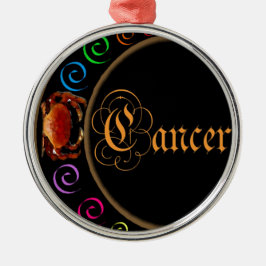 Ornamento De Metal Cancer