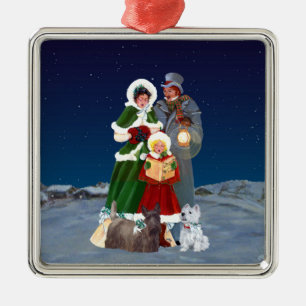 Ornamento De Metal Canções de Natal