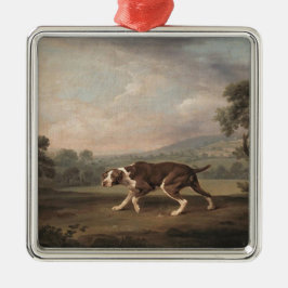 Ornamento De Metal Canino Espanhol (por George Stubbs)