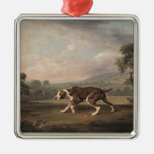 Ornamento De Metal Canino Espanhol (por George Stubbs)
