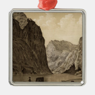 Ornamento De Metal Canon preto, o Rio Colorado 2