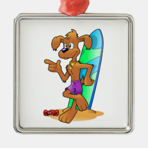ORNAMENTO DE METAL CÃO DE SOBREFERÊNCIA