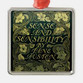 Ornamento De Metal Capa de Razão e Sensibilidade