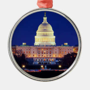 Ornamento De Metal Capitólio dos Estados Unidos em Washington DC em D