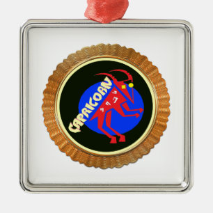 Ornamento De Metal Capricórnio Cartoon Zodiac Astrologia design