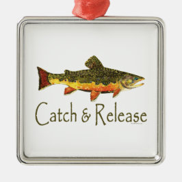 Ornamento De Metal Capturas e Libertação