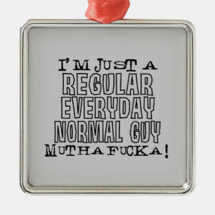 Ornamento De Metal Cara normal