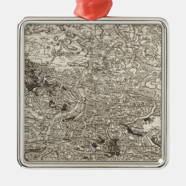 Ornamento De Metal Carcassona (Frente)