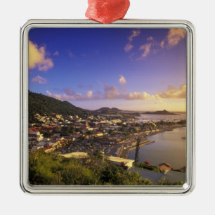 Ornamento De Metal Caribe, Índias Ocidentais Francesas, Rua.