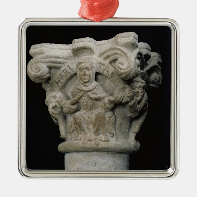 Ornamento De Metal Caridade (Frente)