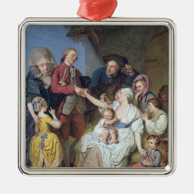 Ornamento De Metal Caridade, 1777 (Frente)