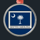 Ornamento De Metal Carolina do Sul<br><div class="desc">Carolina do Sul</div>